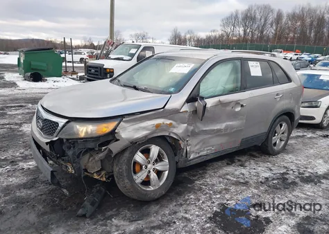 2013 Kia Sorento Ex из США, поврежденный, VIN 5XYKU3A67DG407203